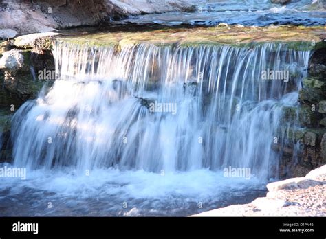 waterfall with slow shutter speed Stock Photo - Alamy