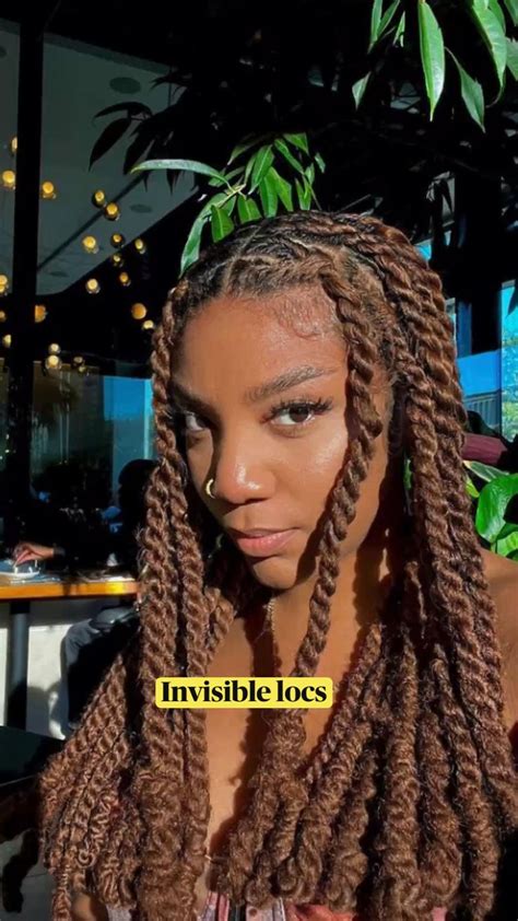 Invisible locs | invisible locs hairstyles | invisible locs ideas ...