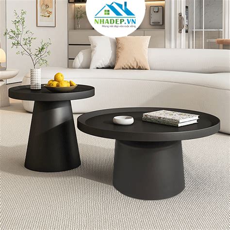 Bộ bàn tròn Sofa table - Nordic coffee table P1931