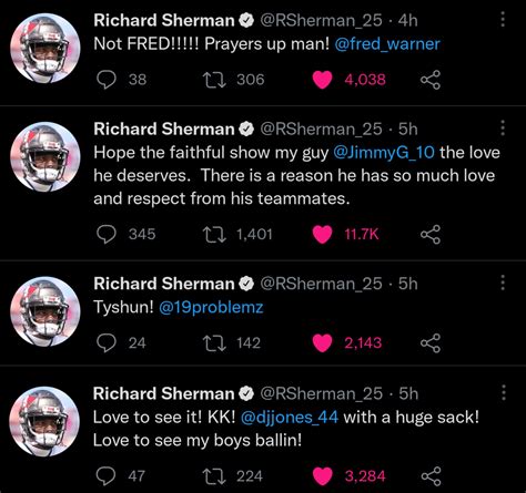 Uncle Sherm's tweets during the game. Man's a treasure! : r/49ers