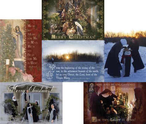 Abbey Christmas (Set of 6) - Benedictines of Mary