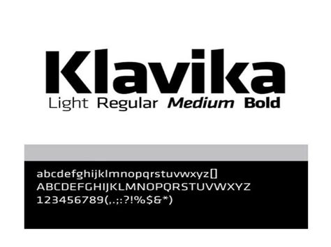 Klavika Font Family Free Download - Fonts Empire | Free fonts download ...