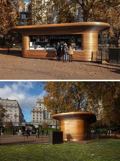 A New Sculptural Park Kiosk Has Opened In London