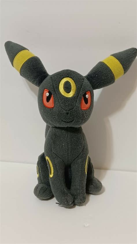 Pokemon Umbreon Tomy Plush 8" Stuffed Animal Eevee Evolution Values - MAVIN