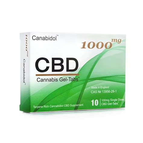 Buy The Best CBD Capsules | Gel Tabs - British Cannabis™