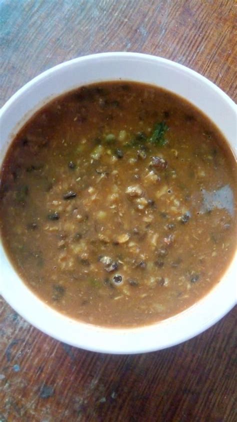 Split Urad Dal Recipe (Split Black Gram Lentils Soup) - My Dainty Kitchen | Recipe | Urad dal ...
