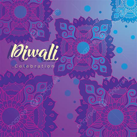 Diwali Celebrations Vector Hd Images, Diwali Celebration Purple ...