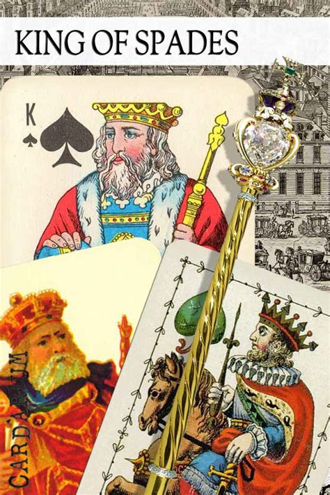 King of Spades meaning in Cartomancy and Tarot - ⚜️ Cardarium ⚜️