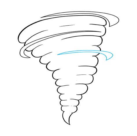 How to Draw a Tornado - Really Easy Drawing Tutorial