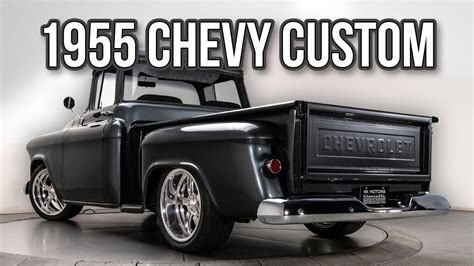 Restored 1955 Chevy 3100 Custom Pickup Truck LS1 V8 Automatic - SOLD - #137404 - YouTube