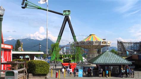 Playland PNE New Ride The Beast Monday May 18 2015 Best Quality HD Vancouver B.C. Canada - YouTube