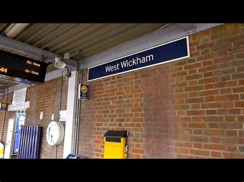 West Wickham Train Station - YouTube