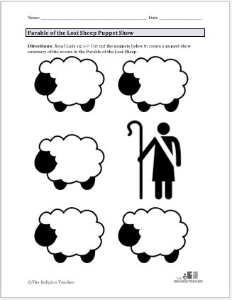 The Parable of the Lost Sheep Lesson Plan