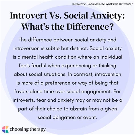 What’s the Difference Between Social Anxiety & Introversion?