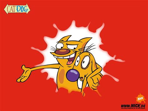 1920x1080px, 1080P free download | CatDog Nick, red, nick, white, cartoon, cat, dog, HD ...