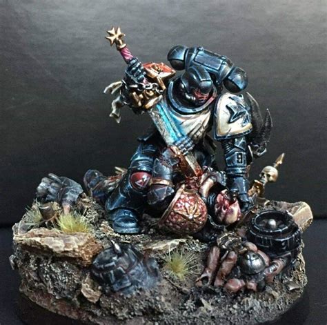 Pin by Ws on Black Templars | Warhammer 40k miniatures, Warhammer ...