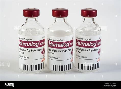 Humalog insulin Lispro Stock Photo - Alamy