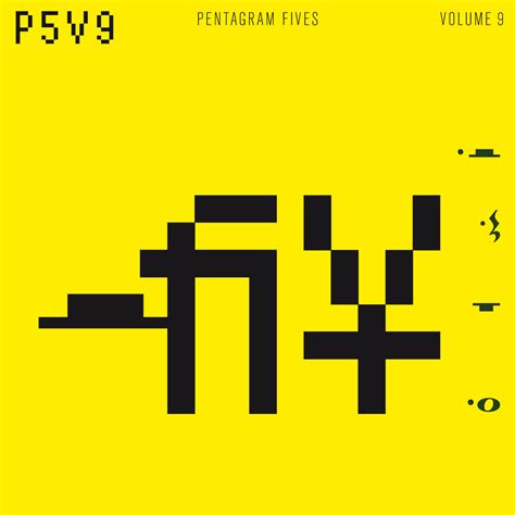 the cover art for p5vg's album, pentagramm fives