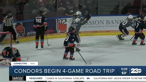 Bakersfield Condors starting four-game road trip