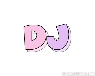 Dj Logo | Free Name Design Tool from Flaming Text