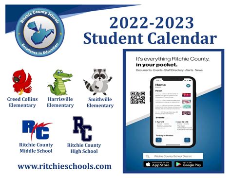 Student Calendar | Ritchie County Schools