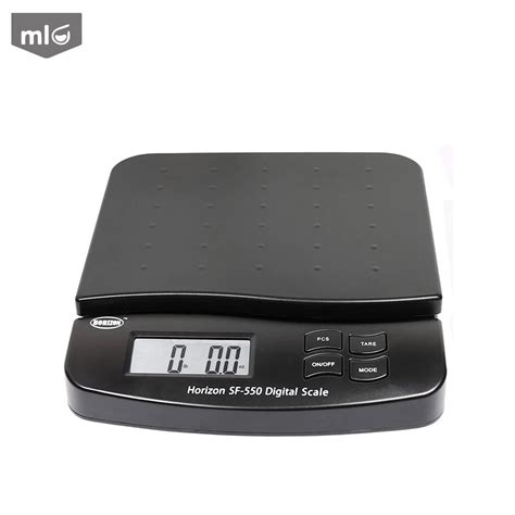 ML 55 LB x 0.1 OZ Digital Postal Shipping Scale - Shipping Scale for Packages with Counting ...