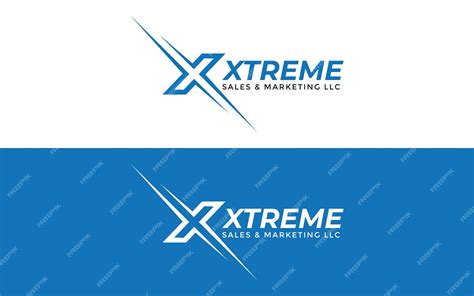 Premium Vector | Xtreme logo