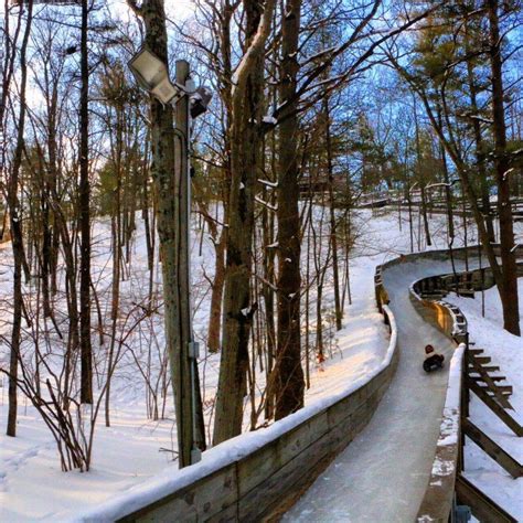 Experience Muskegon Luge at Muskegon State Park | Winter in Michigan | Muskegon state park ...