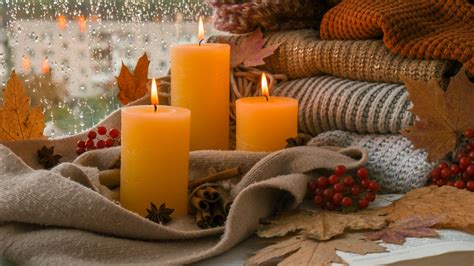 Autumn Candles Wallpapers - Wallpaper Cave