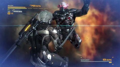 Metal Gear Rising: Sundowner Boss Fight HD - YouTube