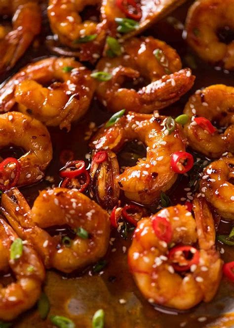 Asian Spicy Garlic Shrimp Recipe