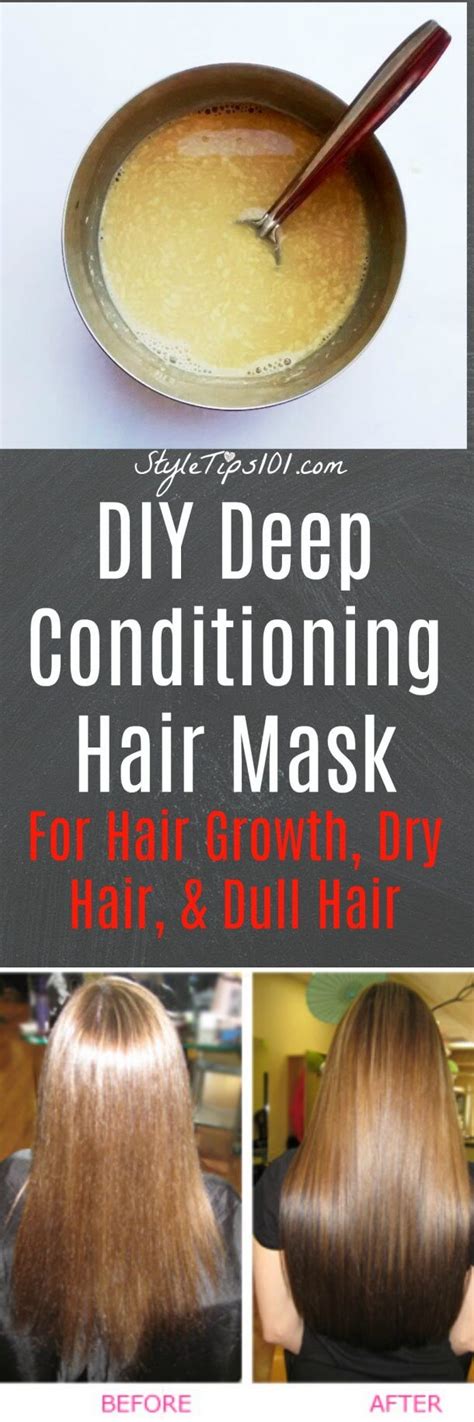 DIY Deep Conditioning Hair Mask