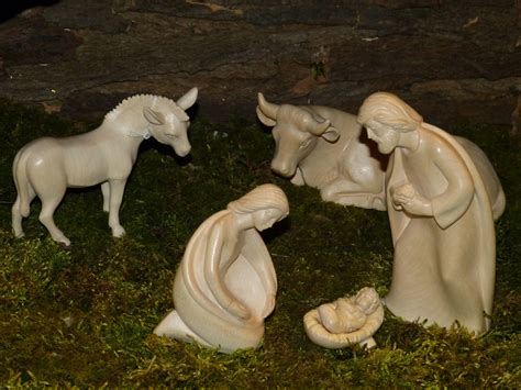 Free Images : statue, horse, child, donkey, advent, father christmas ...