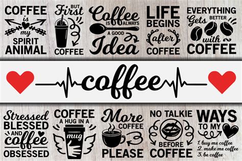 10 SVG Bundles for Coffee Lovers | The Font Bundles Blog