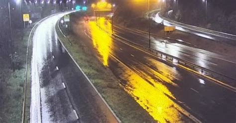 M4 traffic weather warning in Wales as flooding shuts lanes - latest ...