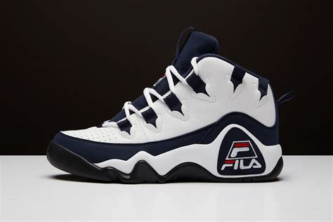 The FILA 95 Sneaker Returns in Its OG White and Navy Colorway This Week ...