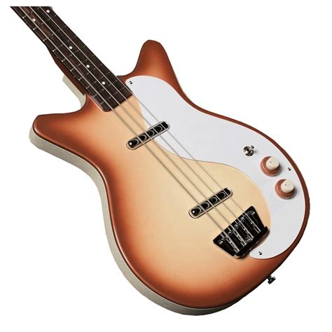 DISC Danelectro 59DC Long Scale Bass, Copper Burst | Gear4music