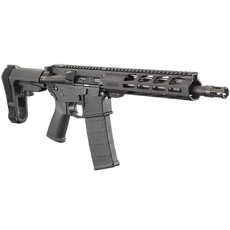 RUGER AR-556 556 NATO Black Semi-Auto Pistol 8570