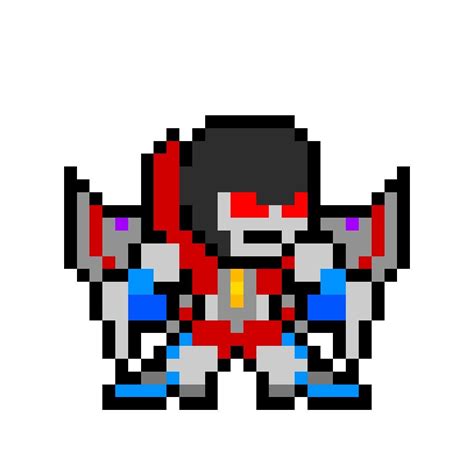 Starscream | Pixel art grid, Pixel art, Pixel drawing