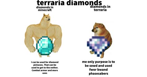 diamonds : r/Terraria