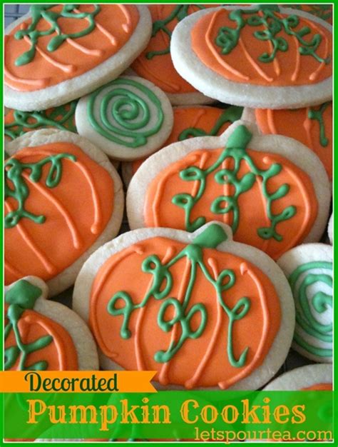 Sugar Pumpkin Cookies recipe | Chefthisup