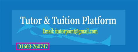 Tutor & Tuition Platform