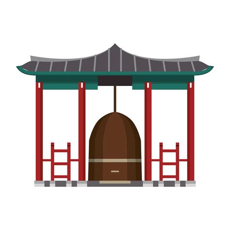 Asian gate cartoon isolated icon 1525998 Vector Art at Vecteezy