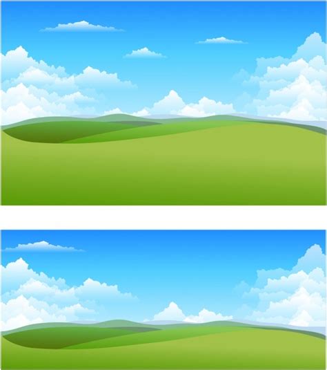 Nature landscape backgrounds Vectors images graphic art designs in editable .ai .eps .svg .cdr ...