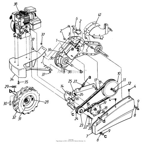 Garden Tiller Parts Diagram | Fasci Garden