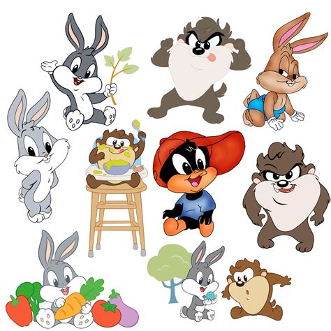 Baby Looney Tunes Characters Drawings