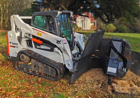 Bobcat Tree Stump Grinder Attachment Hire | MTS Plant