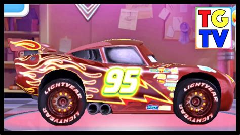 Cars Lightning McQueen NEON Unlocked vs Holley (Yokoza Track) Fast as ...