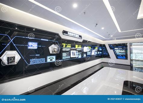 Exhibition Area of Science and Technology Museum Editorial Photography - Image of china, maze ...