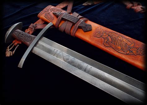 Hrafn - Ulfberht Sword Replica by Brendan Olszowy Fable Blades Viking Sword Maker